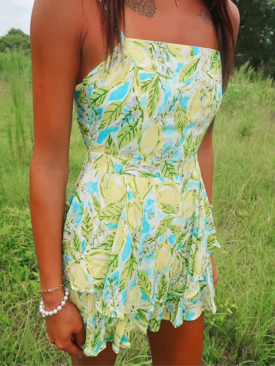 Sorrento Romper - Yellow