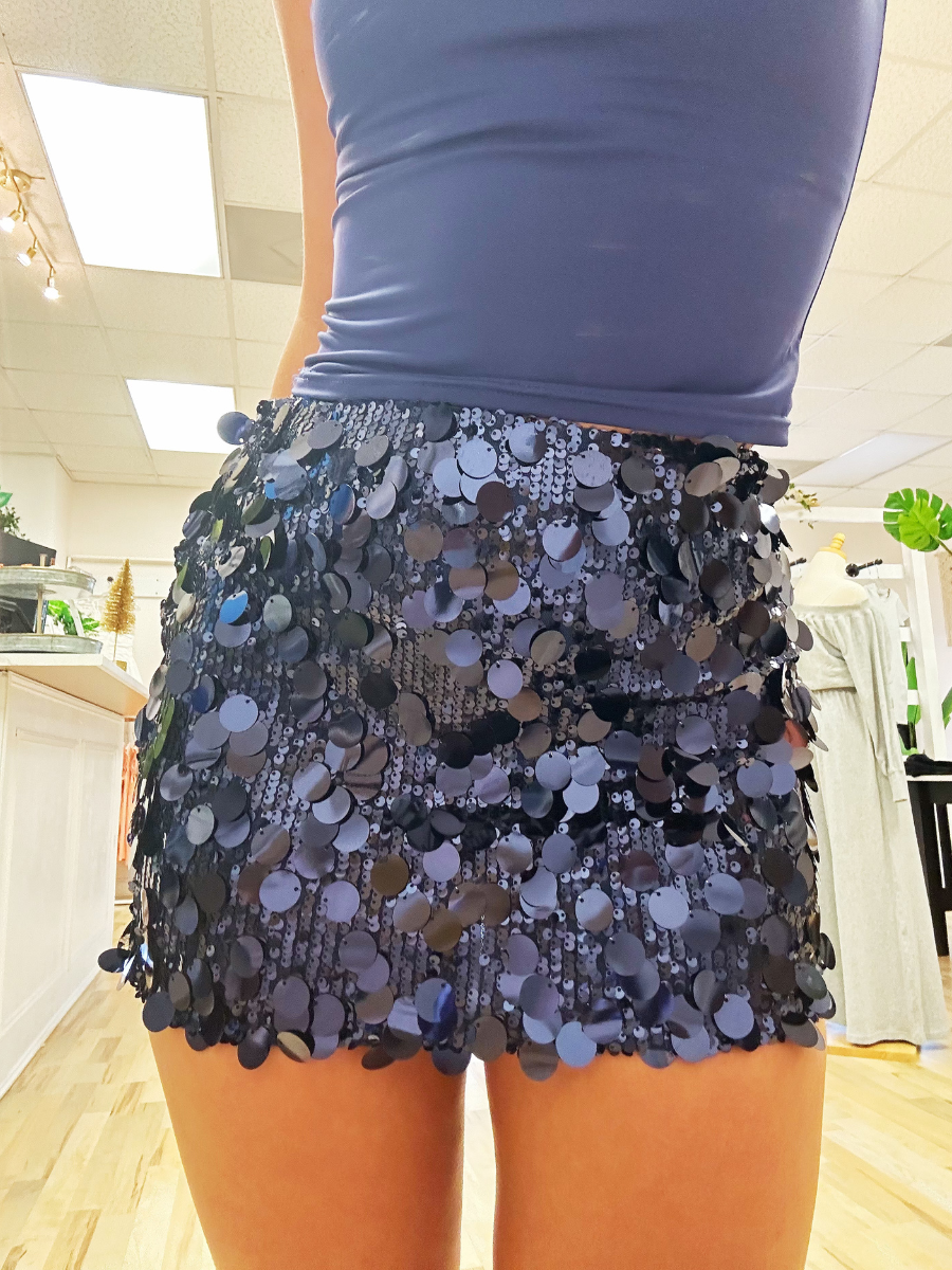 Lola Mini Skirt - Navy