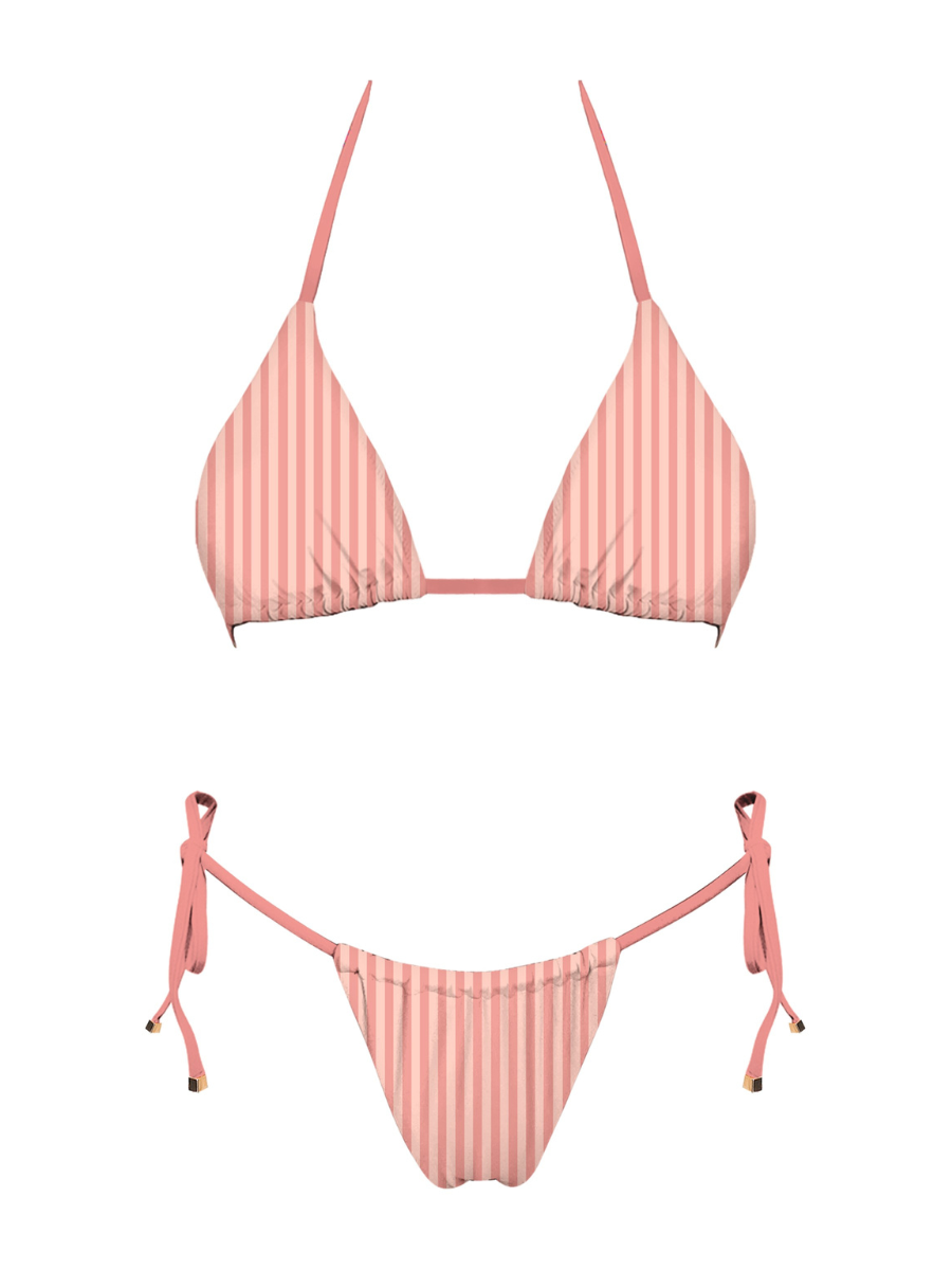 Gilly Bikini Top - Peach